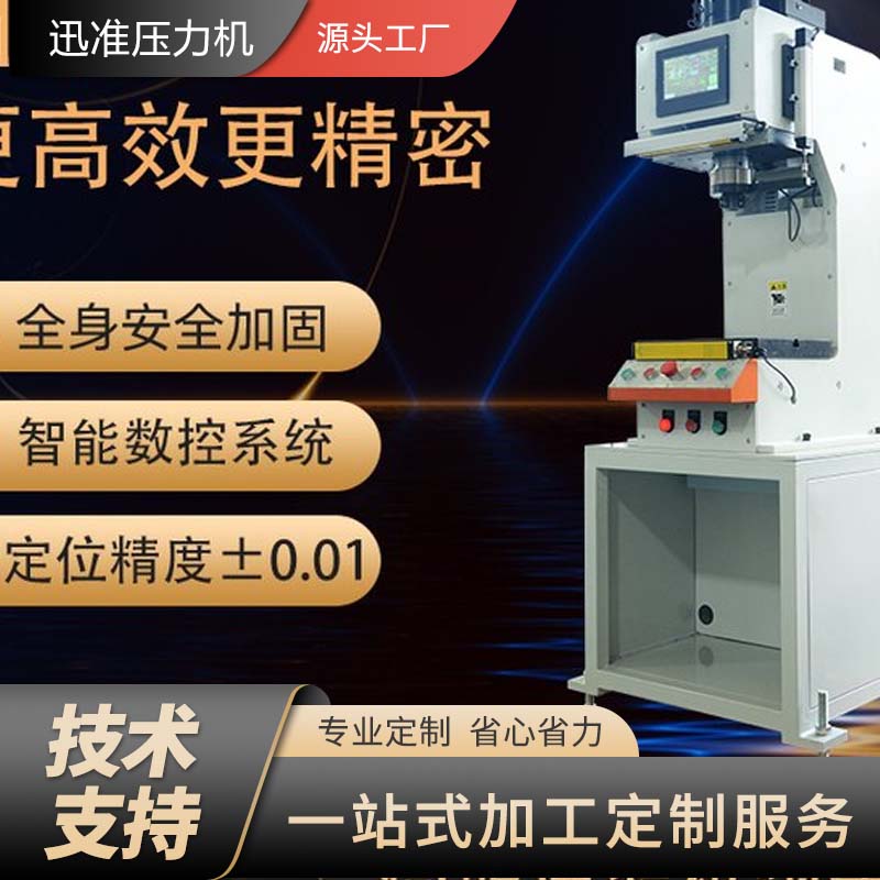 簡(jiǎn)易C型伺服壓力機(jī)設(shè)備 迅準(zhǔn)伺服壓裝系統(tǒng) 標(biāo)準(zhǔn)伺服壓機(jī)廠家