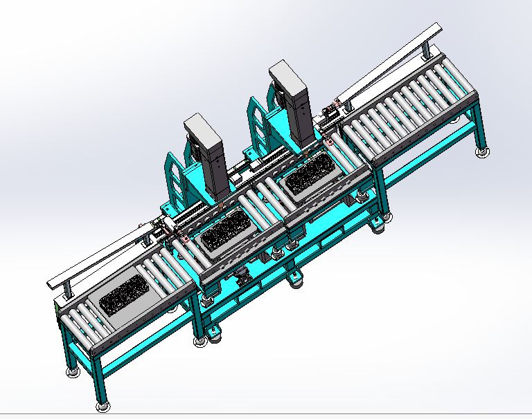 【工程機械】伺服壓力機導向閥壓力機3D數(shù)模圖紙 STEP x_b格式